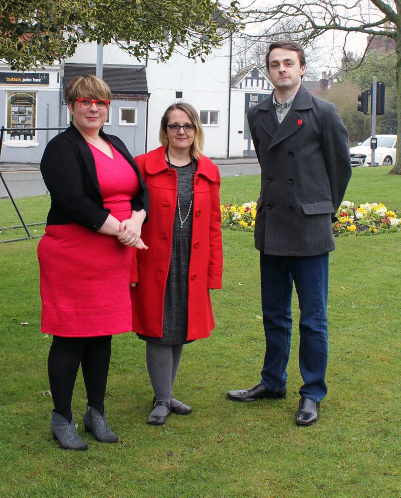 Julia Hawkins, Jo Dale & Michael Unett